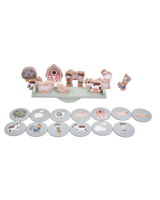 Little Dutch Ξύλινο παιχνίδι ισορροπίας Little Farm FSC LD7157