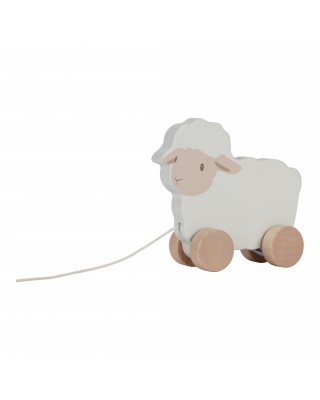 Little Dutch Ξύλινη τρεχαλίτσα προβατάκι Little Farm FSCLD7161