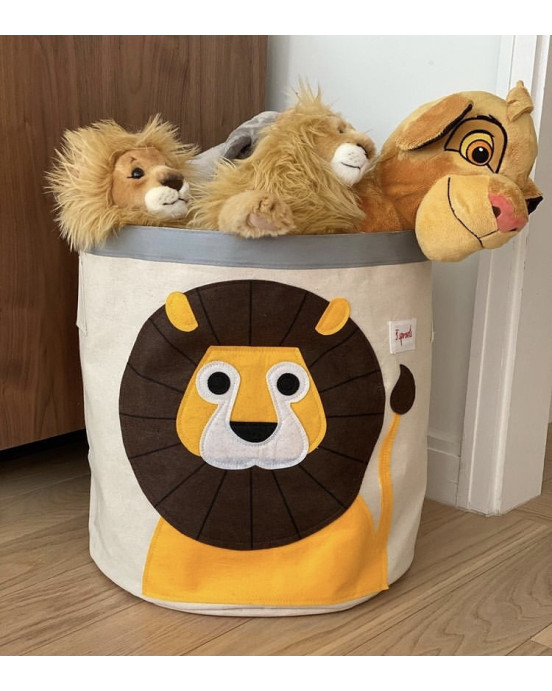 3 Sprouts Καλάθι για παιχνίδια Lion 0317-IBNLIO