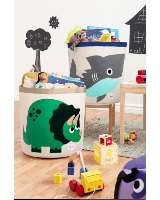 3 Sprout Καλάθι για παιχνίδια Dino 0317-IBNDIN