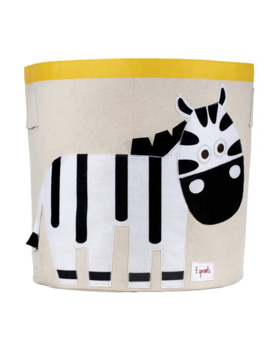 3 Sprout Καλάθι για παιχνίδια Zebra 0317-IBNZEB