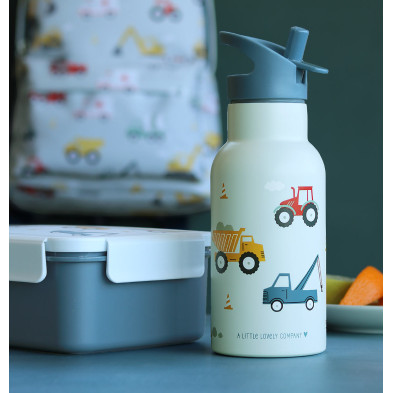 A Little Lovely Company Μπουκάλι θερμός με διπλό τοίχωμα από ανοξείδωτο ατσάλι 350ml Vehicles DBSSVE67