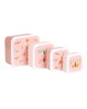 A little lovely company Σετ 4 δοχεία φαγητού Lunch & Snack Box Butterflies SBSEBU42
