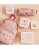 A little lovely company Σετ 4 δοχεία φαγητού Lunch & Snack Box Butterflies SBSEBU42