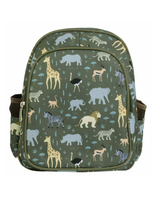 A little lovely company Τσάντα πλάτης με ισοθερμική θήκη 27 x 32 x 19 εκ "Savanna'' BPSAGR57