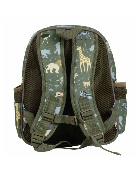 A little lovely company Τσάντα πλάτης με ισοθερμική θήκη 27 x 32 x 19 εκ "Savanna'' BPSAGR57