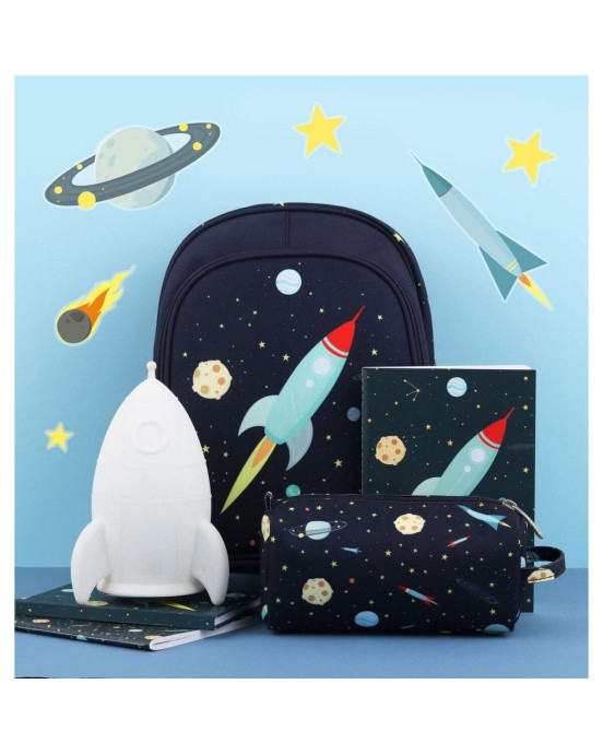 A little lovely company Τσάντα πλάτης με Ισοθερμική θήκη 27x32x19εκ. Space