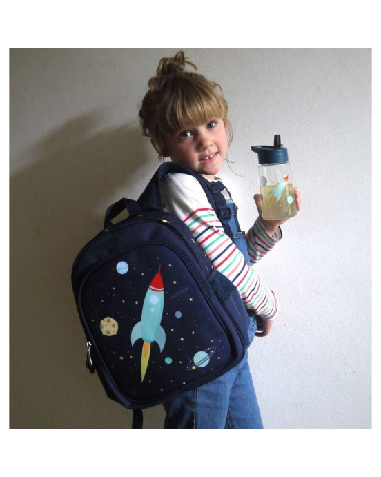 A little lovely company Τσάντα πλάτης με Ισοθερμική θήκη 27x32x19εκ. Space