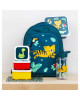 A little lovely company Σετ 4 δοχεία φαγητού Lunch & Snack Box Jungle Tiger  SBSEJT20