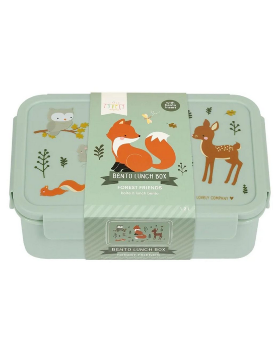 A little lovely company Δοχείο φαγητού Bento Lunch box Forest Friends BBFFMI66