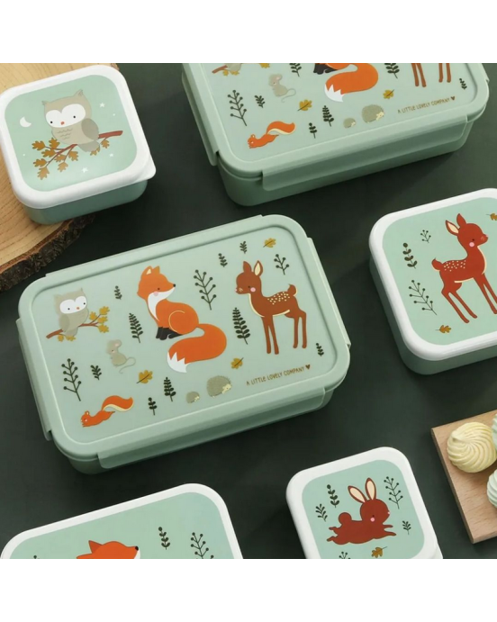 A little lovely company Δοχείο φαγητού Bento Lunch box Forest Friends BBFFMI66
