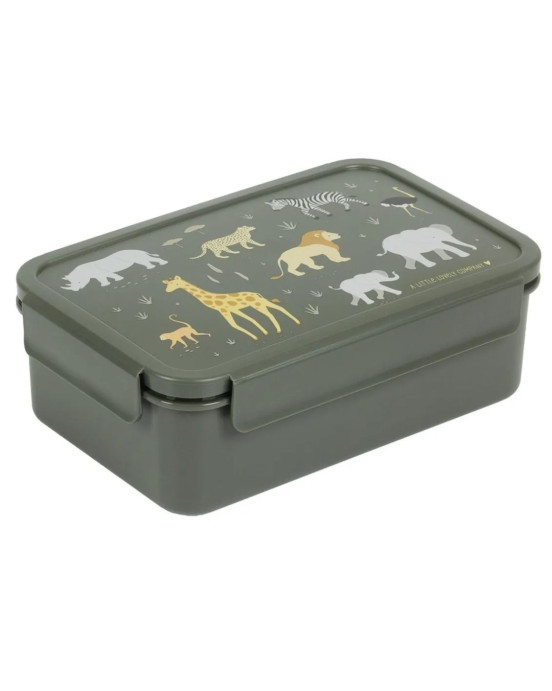 A little lovely company Δοχείο φαγητού Bento Lunch box Savanna BBSAGR65