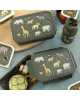 A little lovely company Δοχείο φαγητού Bento Lunch box Savanna BBSAGR65