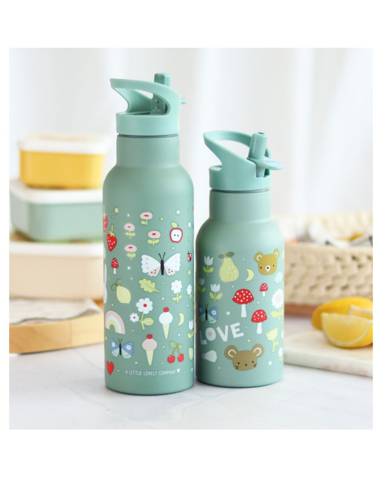 A Little Lovely Company XL Μπουκάλι με διπλό τοίχωμα από ανοξείδωτο ατσάλι 500ml Joy DBSXJO76