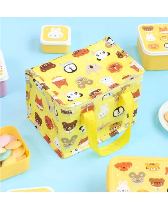 A little lovely company Τσαντάκι μεταφοράς φαγητού - Animal Friends CBAFYE33