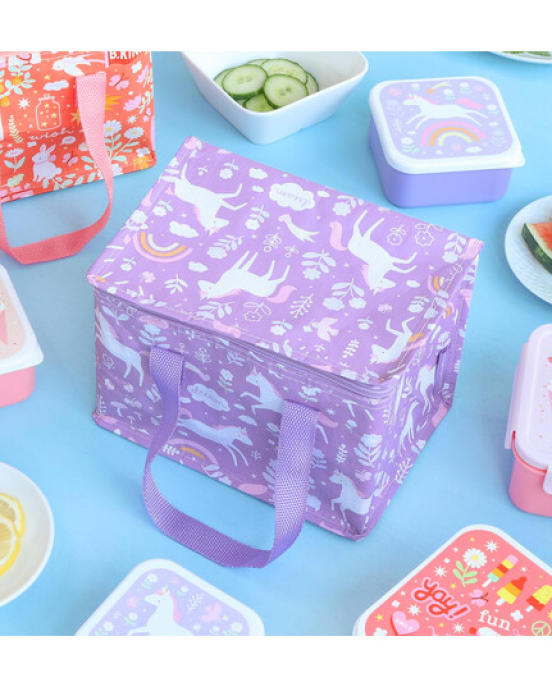 A little lovely company Τσαντάκι μεταφοράς φαγητού - Unicorn dreams CBUDPU26