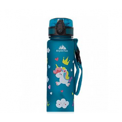 AlpinTec Παγούρι 500ml Kids μονόκερος μπλε  C-500CI-UN