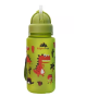 AlpinTec Παγούρι Kids 400Ml Δεινόσαυροι Με Καλαμάκι λαχανί  C-400GN-DIN