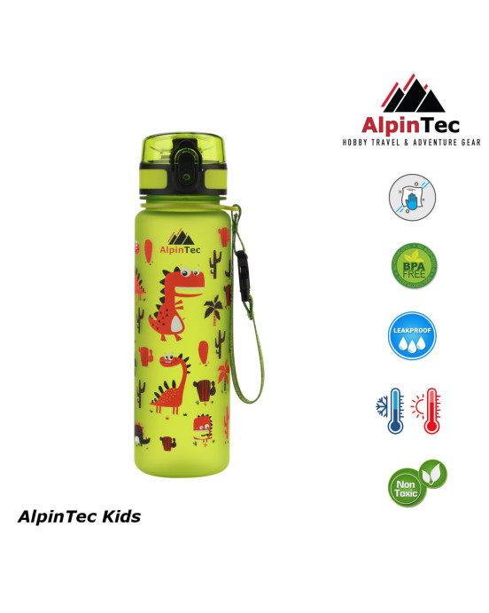 AlpinTec Kids Παγούρι 500Ml Dino C-500GN-DIN