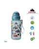 AlpinTec Παγούρι Kids 400Ml  -Με καλαμάκι Glow blue Cars C-400-GBCAR