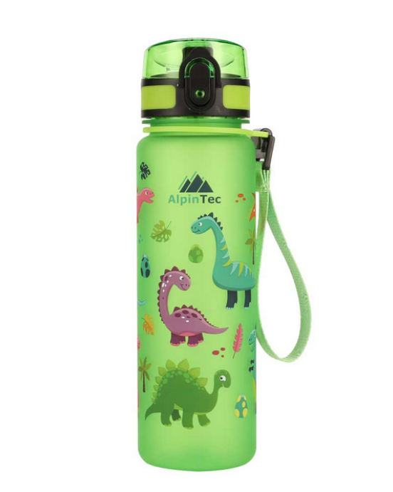 AlpinTec Kids Παγούρι 500Ml Vitility Green Dino C-500VG-DIN
