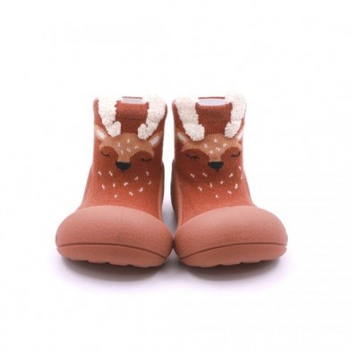 Attipas Καλτσοπαντόφλες Zootopia Deer Brown A21ZO_BROWN
