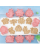 Baby Donkey Cookie Cutters Έντομα 8 τμχ CUT12 
