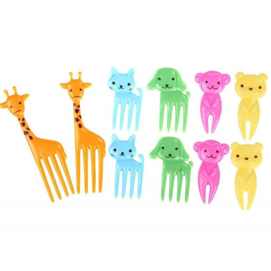Baby Donkey Food Picks Ζωάκια 10 τμχ Σχέδιο 3 FOODPICKS3 