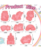 Baby Donkey Cookie Cutters Μονόκεροι 8 τμχ  CUT13 
