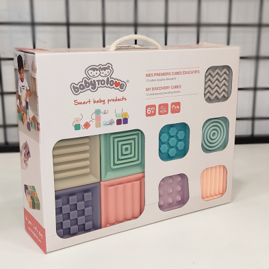 Baby to Love Εκπαιδευτικοί 3D Κύβοι Baby To Love Κωδικος  BTL350543 