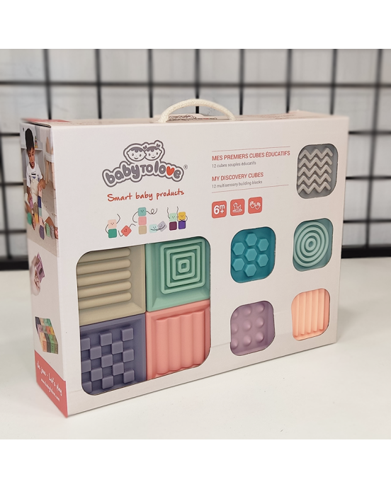 Baby to Love Εκπαιδευτικοί 3D Κύβοι Baby To Love Κωδικος  BTL350543 