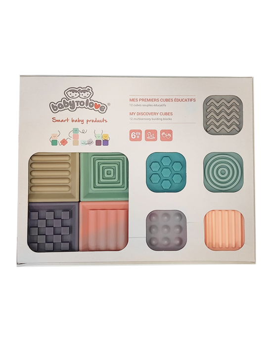 Baby to Love Εκπαιδευτικοί 3D Κύβοι Baby To Love Κωδικος  BTL350543 