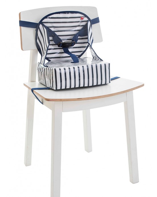 Baby to Love Easy Up (booster φαγητού) Μπλε ριγέ Baby to Love Easy Up (booster φαγητού) Μπλε ριγέ