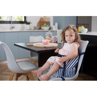 Baby to Love Easy Up (booster φαγητού) Μπλε ριγέ