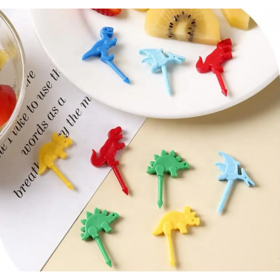Baby Donkey Food Picks Δεινόσαυροι 10 τμχ