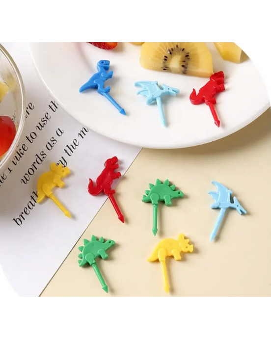 Baby Donkey Food Picks Δεινόσαυροι 10 τμχ