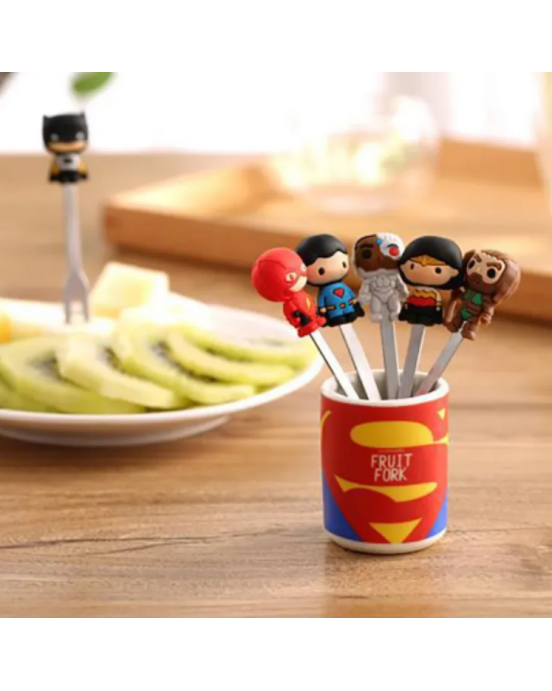Baby Donkey Food Picks Justice Alliance 6 τμχ  FOODPICKS14-1 