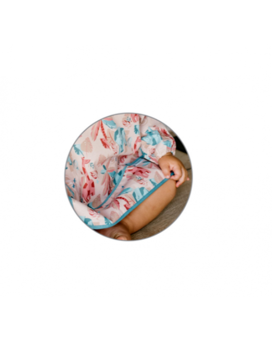 BabyOno: Αδιάβροχη σαλιάρα με μακρύ μανίκι 2-4years - Jungle BN1477/02