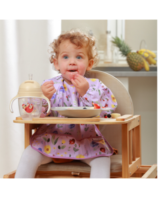 BabyOno: Παιδικό ποτηράκι με καλαμάκι και βαρίδι που δε χύνεται ποτέ - Ecru BN1464/04