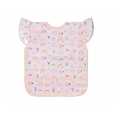 BabyOno: Αδιάβροχη σαλιάρα με θήκη 2-4years -RAINBOW BN1642/03