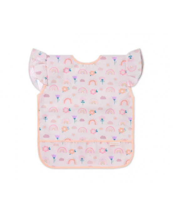 BabyOno: Αδιάβροχη σαλιάρα με θήκη 2-4years -RAINBOW BN1642/03