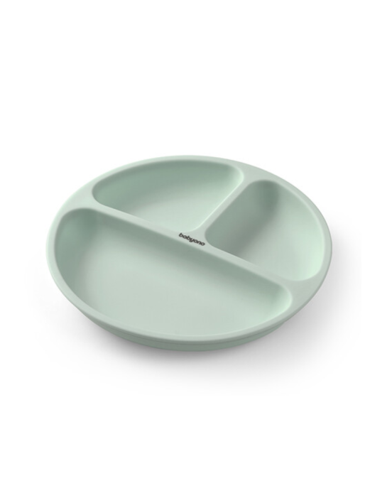 Babyono Βρεφικό Πιάτο   με βεντούζες και χωρίσματα - Mint BN1482/03