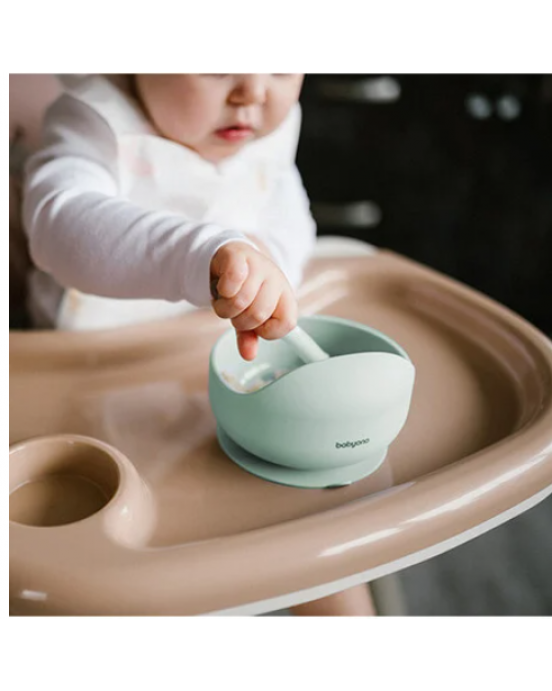 BabyOno: Μπολ σιλικόνης με βεντούζα-Μέντα BN1481/03
