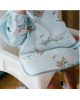 BabyOno Αδιάβροχη σαλιάρα με μακρύ μανίκι 6m+ - PLANE