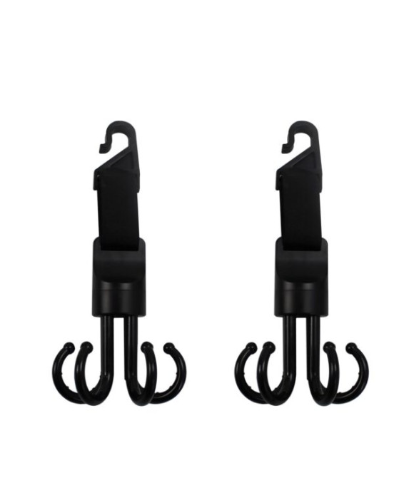 Babywise Πολυχρηστικοί γάντζοι Καροτσιού και Αυτοκινήτου 2 σε 1 BW010