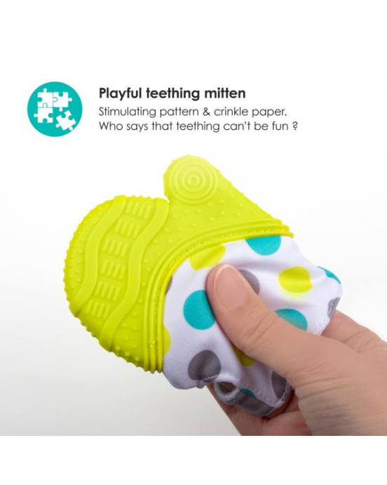 Bbluv Gluv Παιδικό γάντι οδοντοφυΐας (πράσινο) B0150-L