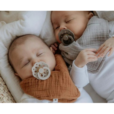 BIbsxLiberty σετ πιπίλες 2τμχ– June Blossom  latex Vanilla mix – στρόγγυλη No1 11021103