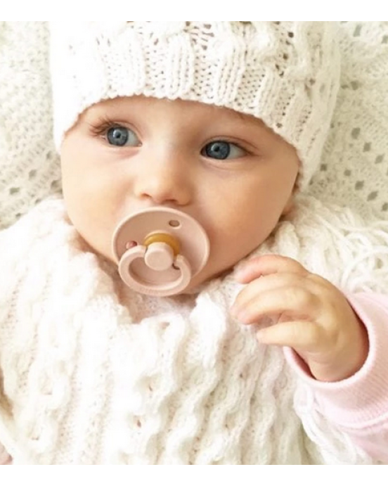 Bibs σετ πιπίλες 2τμχ– boheme latex- sage/cloud glow–στρόγγυλη No1 230124