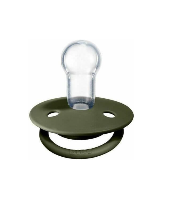 Bibs πιπίλες de lux Silicone 2 τμχ  sage/hunter green one size 150222