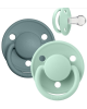 Bibs πιπίλες de lux Silicone 2τμχ.  Nordic mint/island sea one size 150232